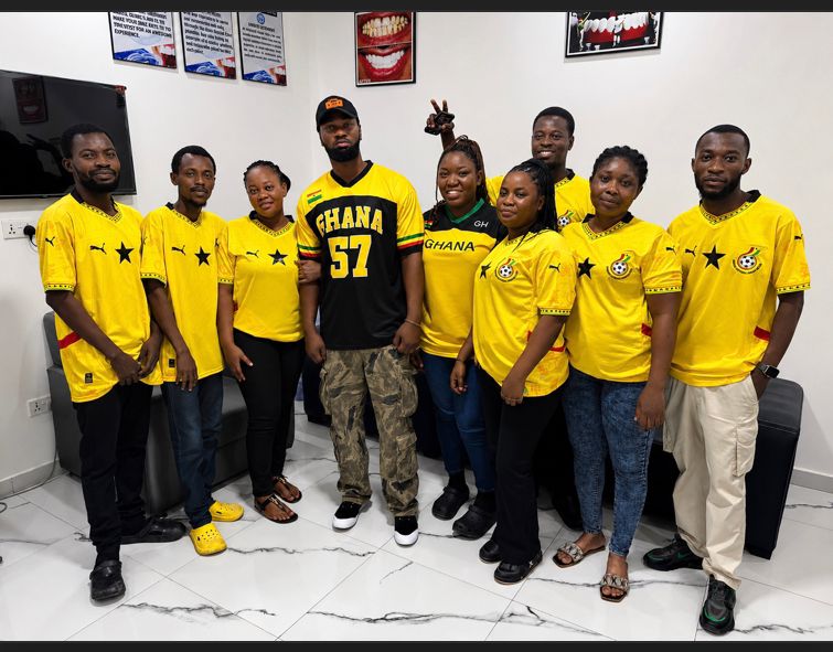 Gengimed Staff Rally Behind Black Stars with Nationwide Jersey Initiative